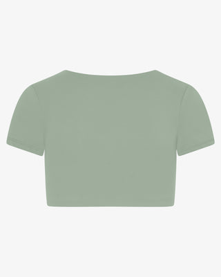 Aura Crop Top - Matcha