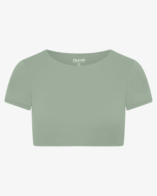 Aura Crop Top - Matcha