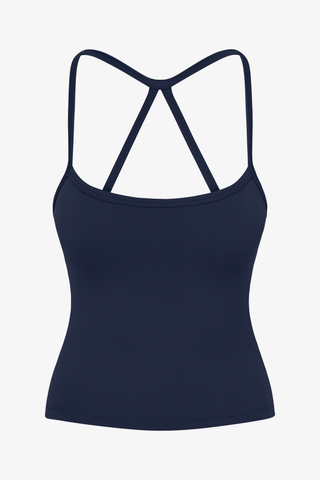 Aura Tank Top - Parisian Blue