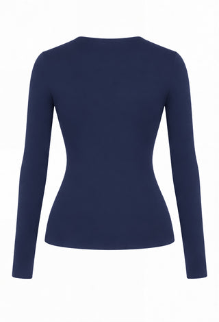 Aura Long Sleeve - Parisian Blue