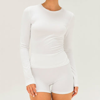 Aura Long Sleeve - Clear White - Humbl