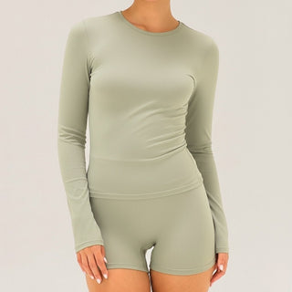 Aura Long Sleeve - Pale Sage - Humbl