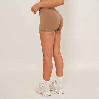Aura Shorts - Almond Brown - Humbl