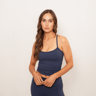 Aura Tank Top - Parisian Blue - Humbl