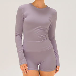 Aura Long Sleeve - Mauve - Humbl