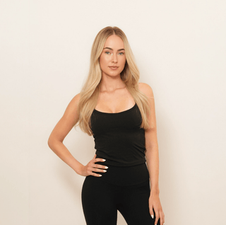 Aura Tank Top - Midnight Black - Humbl