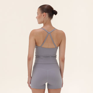 Aura Tank Top - Platinum Grey - Humbl